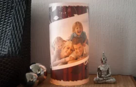 Fotolampe mit Foto & Text selbst gestalten