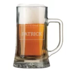 Bierkrug mit Gravur