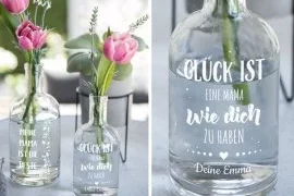 flasche mit gravur