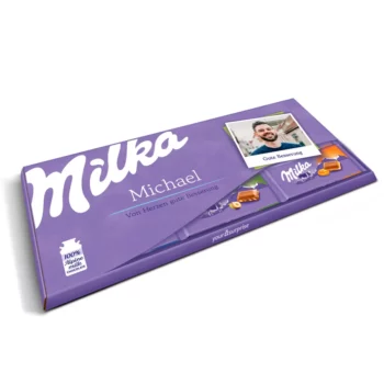 Milka personalisieren mit Foto & Namen