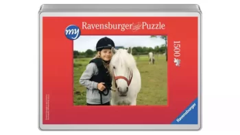 my Ravensburger Puzzle 1500 Teile in Metalldose