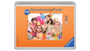 my Ravensburger Puzzle 2000 Teile in Metalldose