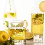 Trinkglas mit Gravur