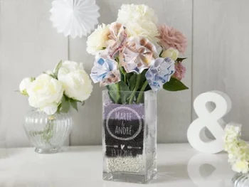 vase mit gravur