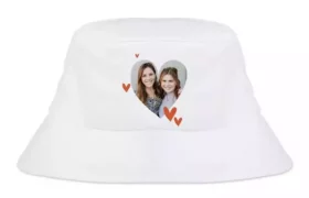 anglerhut mit foto logo text