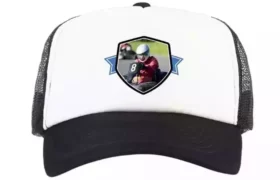 trucker cap mit foto logo text