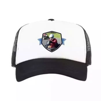 trucker cap mit foto logo text