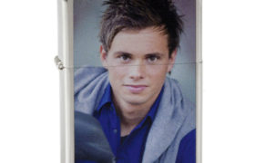 Zippo gebürstet mit Fotodruck