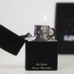 Zippo in schwarz